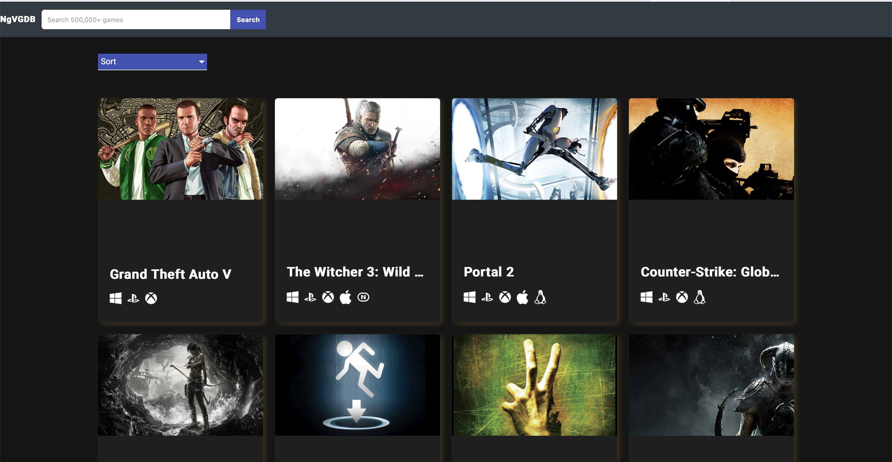 Game Database